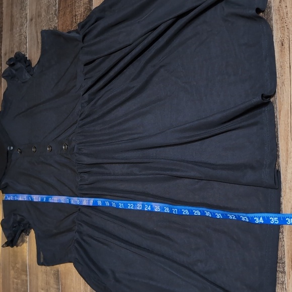 Killstar Eve's Hollow Mesh See Thru Dress Size 4XL (20-22) In Black Goth Rave - Picture 11 of 12